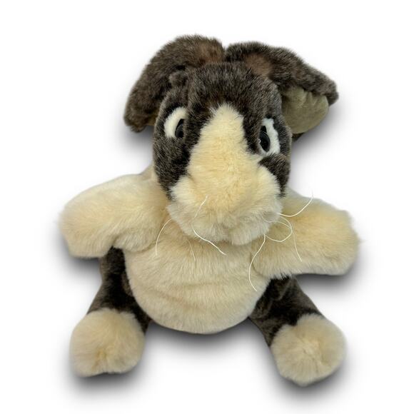 Folkmanis Baby Dutch Rabbit Plush Hand Puppet Soft Cuddly Interactive Play - Picture 2 of 7